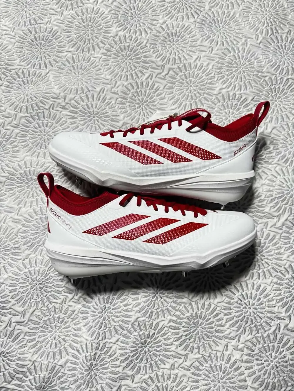 adidas Adizero Impact 2.0 Men's Size 14 Metal Baseball Cleats JH6734